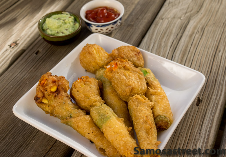 Fried Zucchini Blossoms