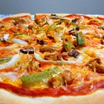 Roasted Chicken Pizza