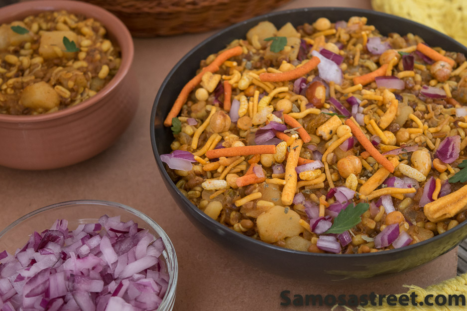 Spicy, sumptuous Misal Pav - A Popular Maharashtrian Snack.