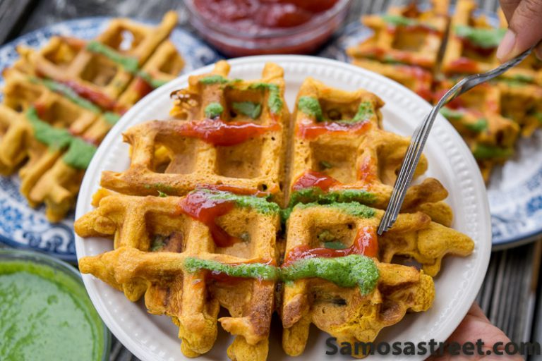 Besan Chilla Waffles - A unique gluten-free breakfast to begin your day ...
