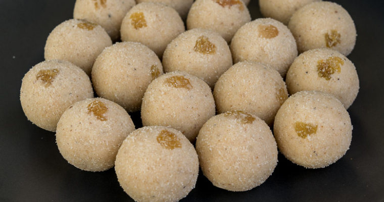 Traditional Rava Ladoo without Coconut and Sugar Syrup