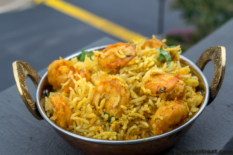 Aromatic and Flavorful Oven Baked Coconut Shrimp Biryani