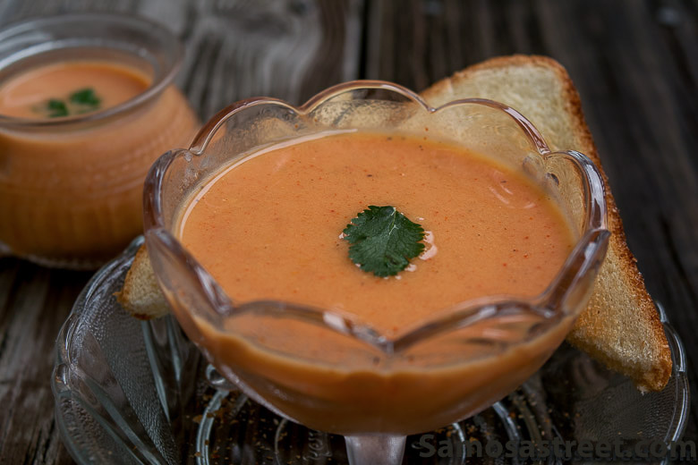 Comforting Tomato Soup With Coconut Milk (vegan)